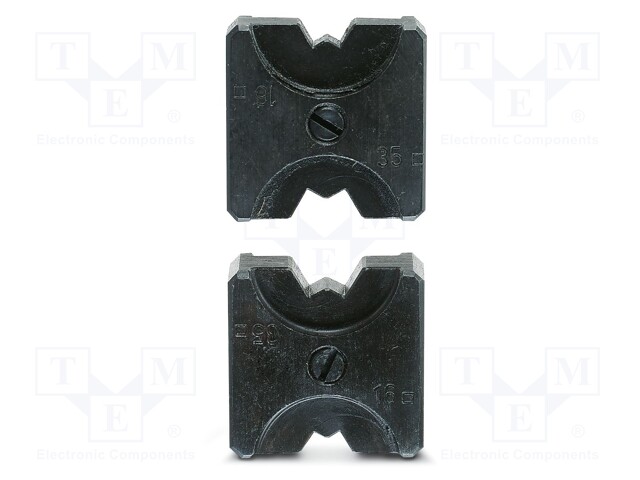 Crimping jaws; ring tube terminal; 16÷35mm2