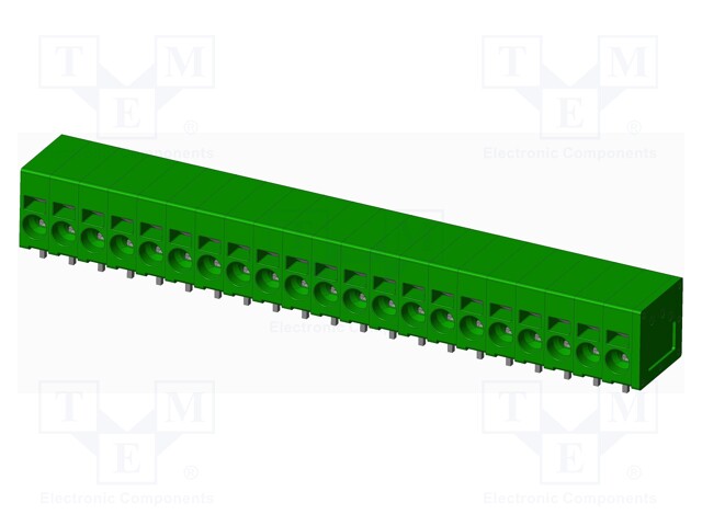 Connector: PCB terminal block; terminal; Plating: tinned; on PCBs