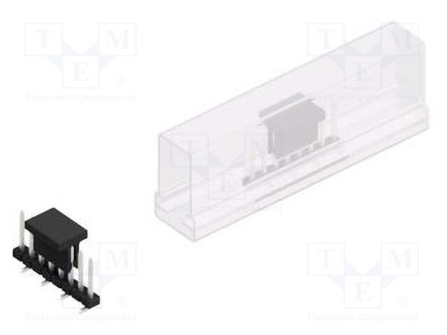 Connector: pin strips; pin header; male; PIN: 8; 2mm; SMT; 1x8; 100V