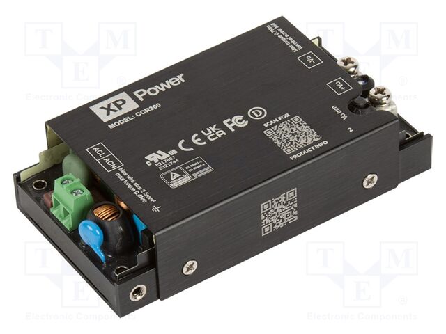 Power supply: switching; for building in; 300W; 30VDC; 10A; OUT: 1