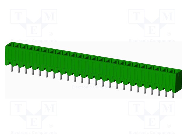 Connector: pluggable terminal block; socket; male; straight; THT