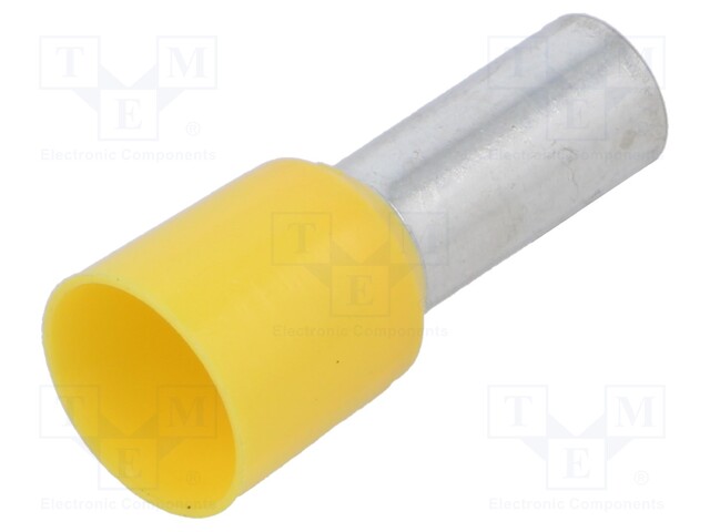 Tip: bootlace ferrule; insulated; copper; 25mm2; 16mm; tinned