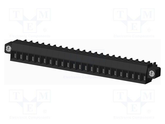 Connector: pluggable terminal block; plug; female; straight; 300V