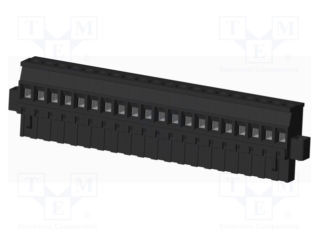 Connector: pluggable terminal block; plug; female; angled 90°