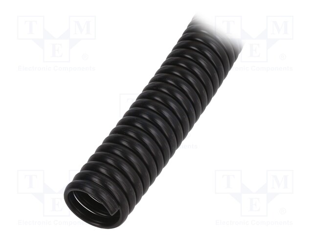 Protective tube; ØBundle : 30mm; polypropylene; black; L: 1m