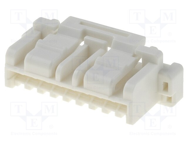Plug; wire-board; female; CLIK-Mate; 1.5mm; PIN: 9; w/o contacts