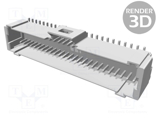 Socket; wire-board; male; Pico-Clasp; 1mm; PIN: 50; SMT; 50V; 1A