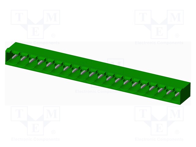 Connector: pluggable terminal block; socket; male; angled 90°