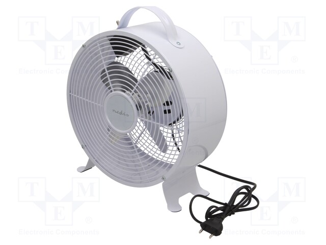 Fan: AC; Len: 1.5m; Additional functions: 2 speed settings; 20W