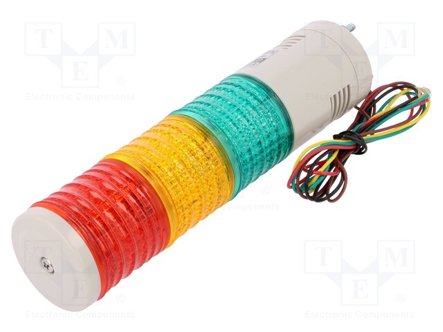 Signaller: signalling column; buzzer,continuous light; LED; IP23