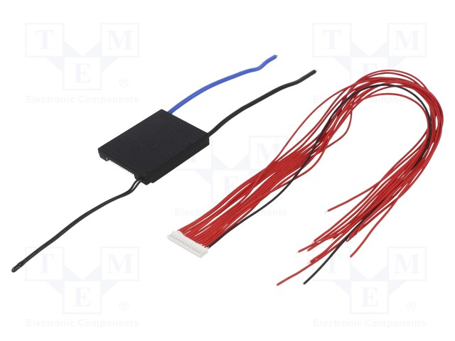 PCB protection; Li-Ion; 63x50x12mm; 20A; 48.1VDC