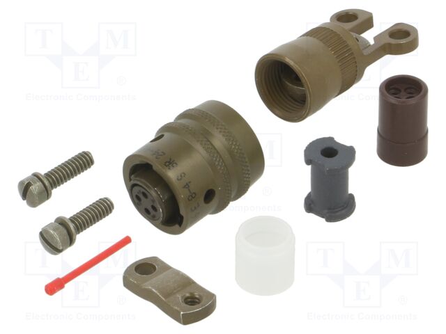 Connector: circular; plug; PT/451