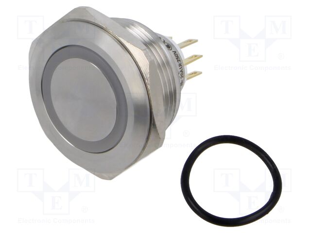 Switch: vandal resistant; Pos: 2; SPDT; 3A/220VAC; 5A/24VDC; IP65