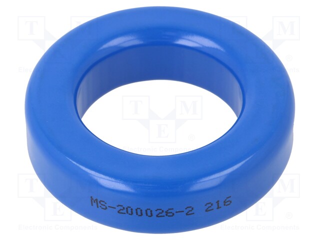 Ferrite: toroidal; L: 13.46mm; Øint: 31.75mm; Øout: 50.8mm; 32nH