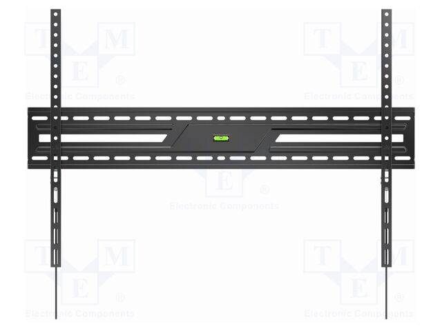 Holder; for wall mounting; 75kg; 43÷100"; black; permanent