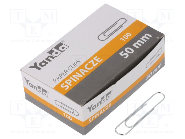 Paper clips; Pcs: 100