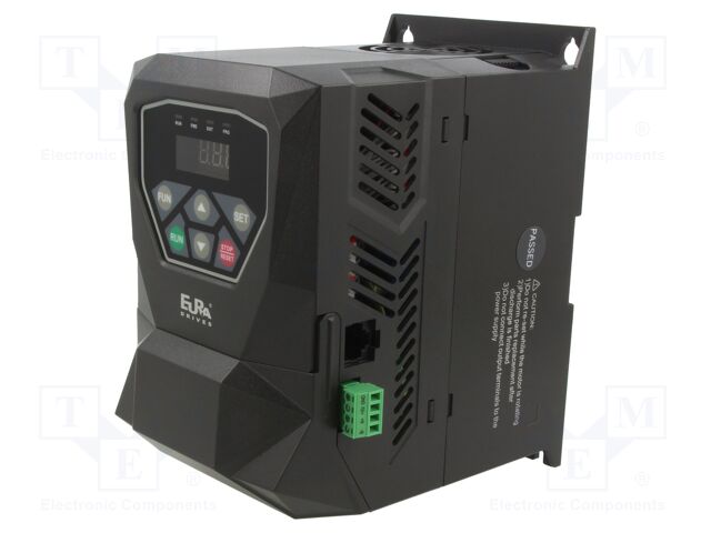 Automation module: vector inverter; 750W; 3x380VAC; 380x480VAC