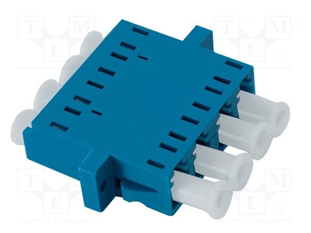 Transition: adapter; LC/UPC,both sides; Connector colour: blue