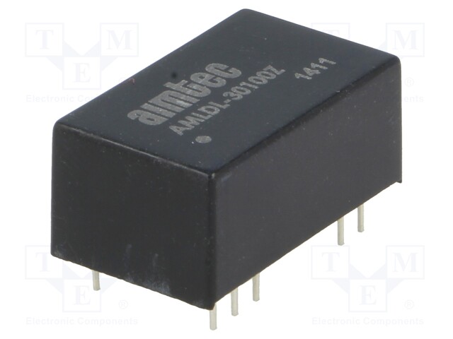 Converter: DC/DC; Uin: 7÷30V; Uout: 2÷28VDC; Iout: 500mA; DIP16; 6.2g