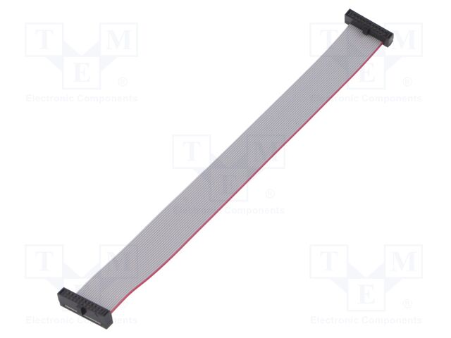 Ribbon cable with IDC connectors; Tape ph: 0.64mm; 152.4mm