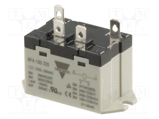 Relay: electromagnetic