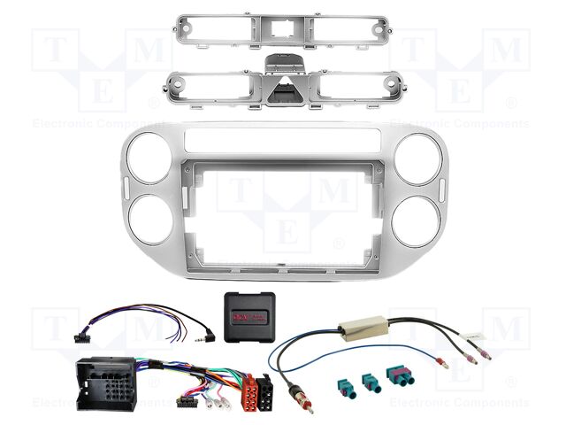 Adapter for control from steering wheel; VW; silver; 9"