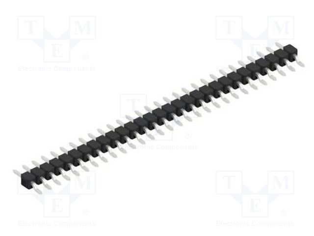 Connector: pin strips; pin header; male; PIN: 29; 2.54mm; SMT; 1x29