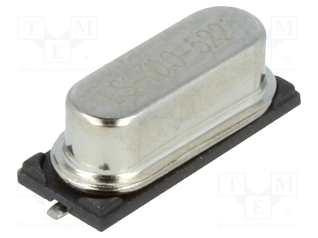 Resonator: quartz; 10MHz; ±30ppm; 18pF; SMD; HC49SM