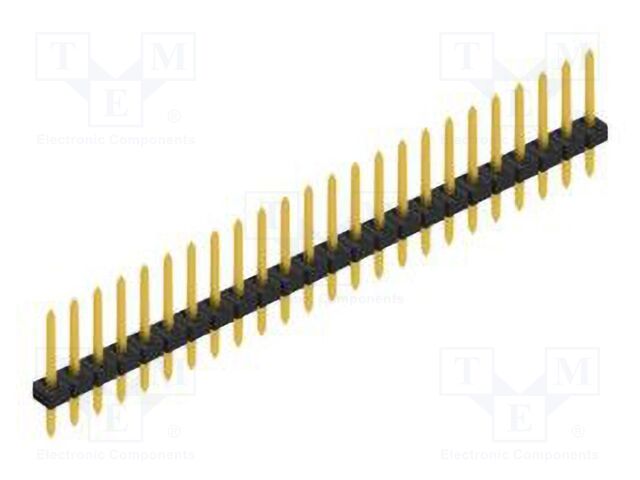 Connector: pin strips; pin header; male; PIN: 24; 2mm; THT; 1x24