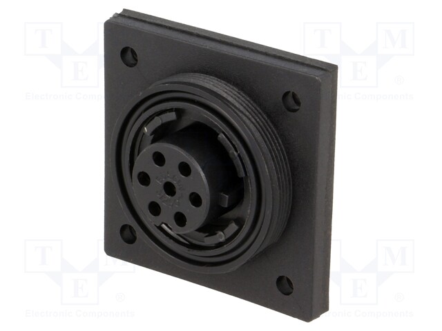 Connector: circular; socket; female; PIN: 7; Buccaneer Standard