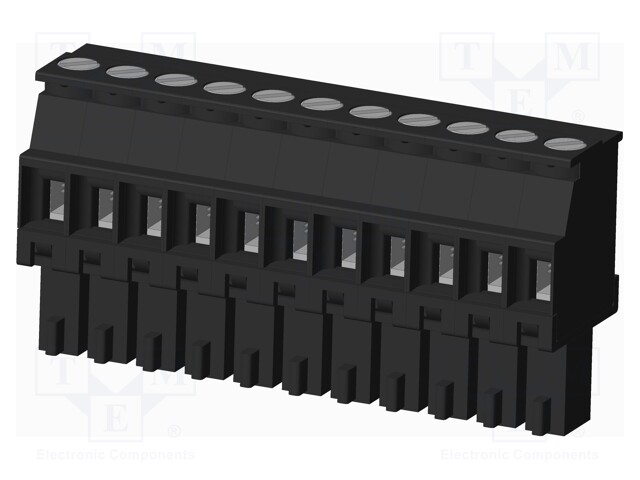 Connector: pluggable terminal block; plug; female; angled 90°