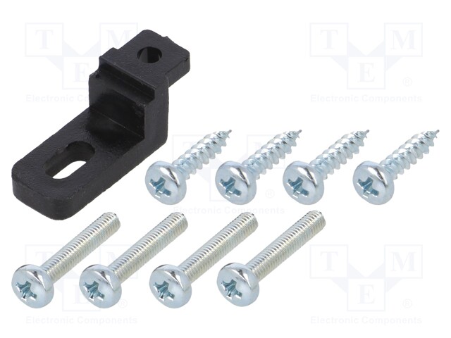 Clip; ABS; Colour: black