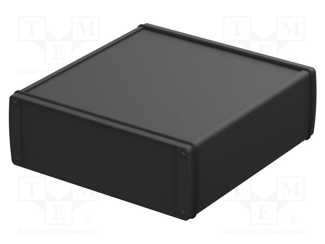 Enclosure: with panel; ALUBOS; X: 210mm; Y: 200mm; Z: 70mm; aluminium