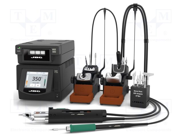 Soldering/desoldering station; 150W; 90÷450°C; 230VAC; ESD; Ch: 4