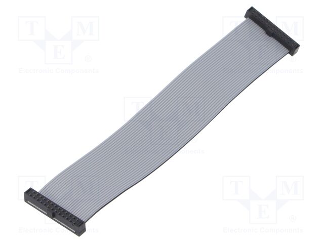 Ribbon cable with IDC connectors; IDC,both sides; Tape ph: 1mm