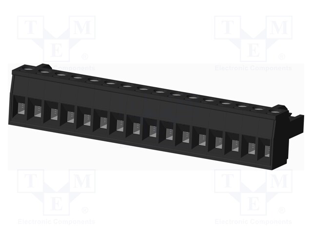 Connector: pluggable terminal block; plug; female; straight; 5mm