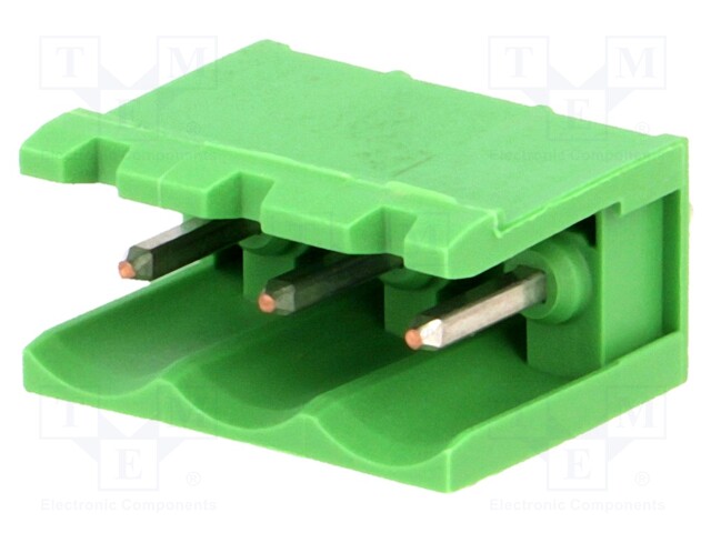 Pluggable terminal block; Contacts ph: 5.08mm; ways: 3; straight