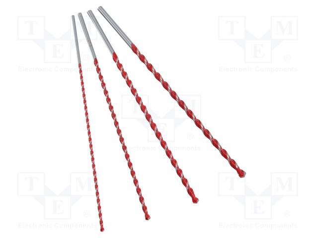 Drill set; Application: for wall,wood,metal,ceramic tile,steel