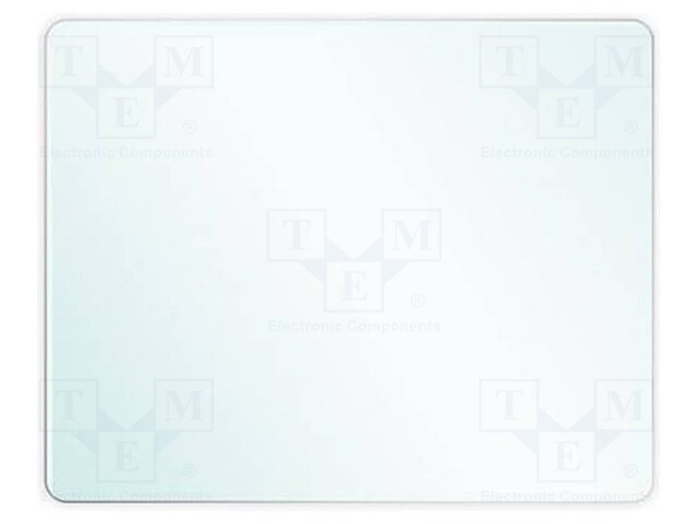 Spare part: glass; for exposure unit BEL14017