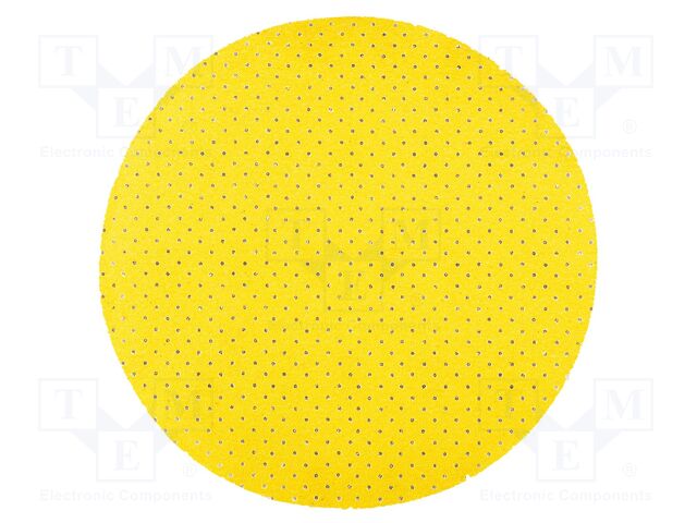 Cleaning cloth: sandpaper; Granularity: 80; perforated; Ø225mm