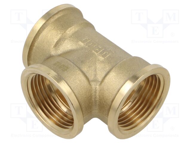 Female-female-female; max.6bar@<90°C,max.16bar@10°C÷30°C; BR