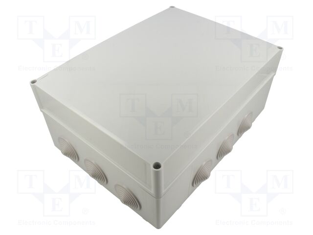Enclosure: junction box; X: 300mm; Y: 120mm; Z: 220mm; wall mount