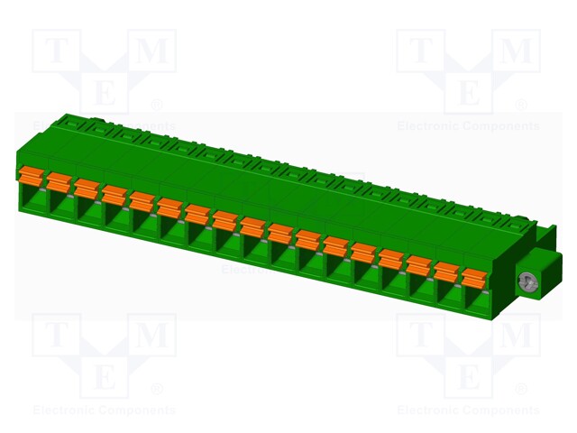 Connector: pluggable terminal block; plug; female; straight; 12A