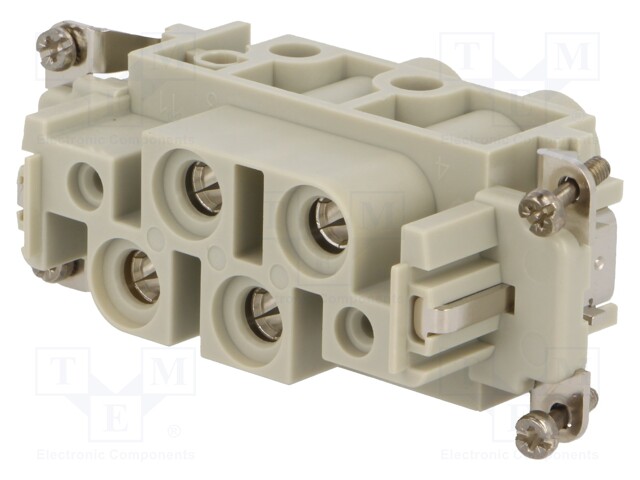 Connector: rectangular; female; EPIC POWER K; PIN: 4; 4+PE; 80A