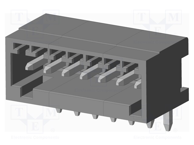 Connector: pluggable terminal block; socket; male; on PCBs