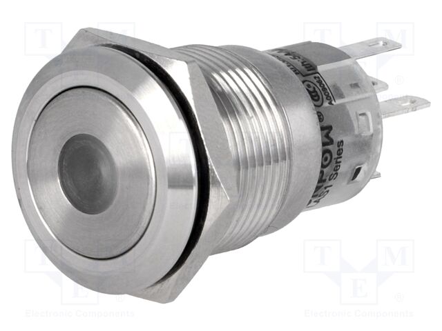 Switch: vandal resistant; Pos: 2; SPDT; 0.5A/220VAC; 1A/24VDC; IP67