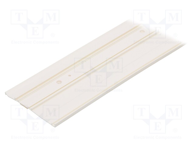 Wiring duct; white; PVC; L: 20m; -5÷60°C; Dim: 20x20mm; IP40