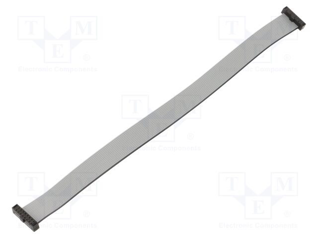 Ribbon cable with IDC connectors; IDC,both sides; Tape ph: 1mm