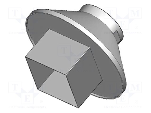 Nozzle: hot air; for hot air station; HCT-1000; 25x25mm