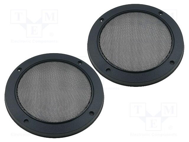 Loudspeaker grille; 165mm; metal